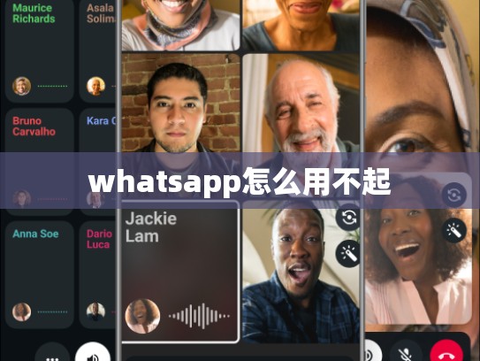 whatsapp怎么用不起