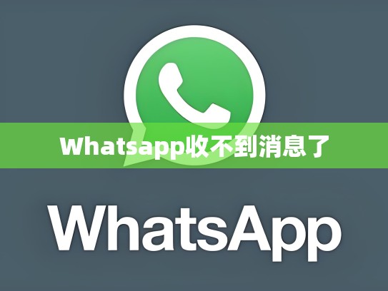 Whatsapp收不到消息了