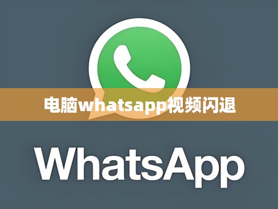 电脑whatsapp视频闪退
