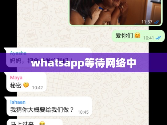 whatsapp等待网络中