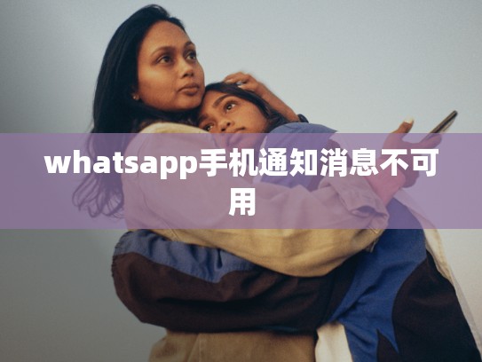 whatsapp手机通知消息不可用