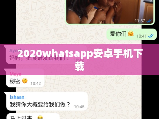 2020whatsapp安卓手机下载