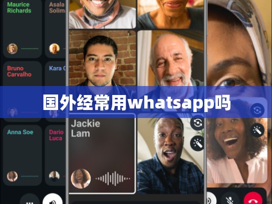 国外经常用whatsapp吗