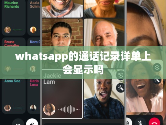 whatsapp的通话记录详单上会显示吗