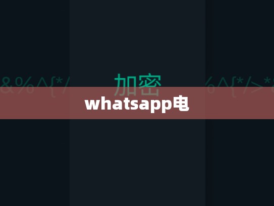 whatsapp电