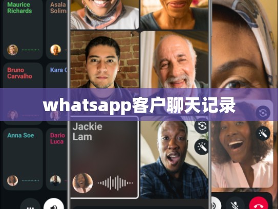 whatsapp客户聊天记录