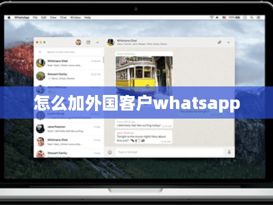 怎么加外国客户whatsapp