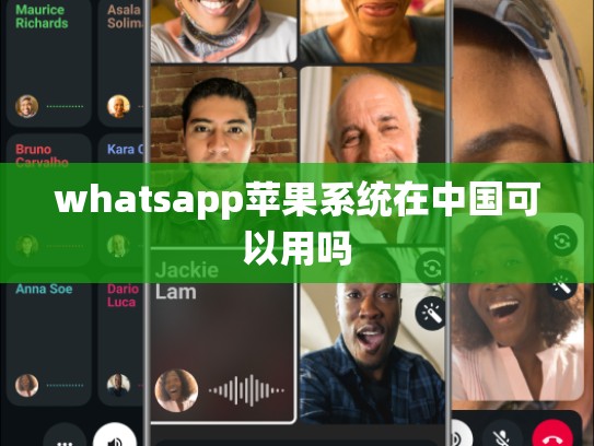 whatsapp苹果系统在中国可以用吗