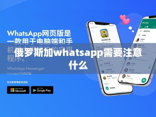 俄罗斯加whatsapp需要注意什么