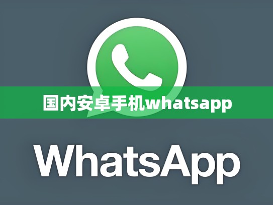 国内安卓手机whatsapp