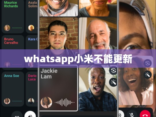 whatsapp小米不能更新