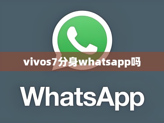 vivos7分身whatsapp吗