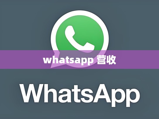 whatsapp 营收