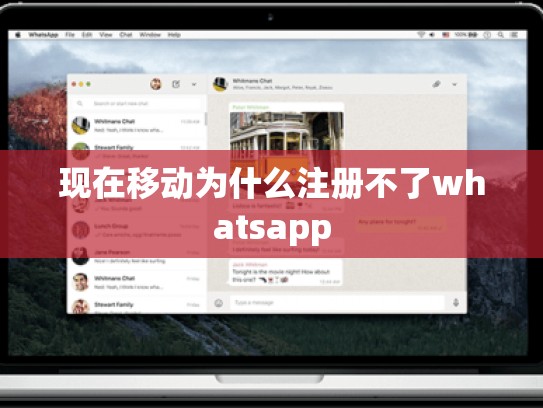 现在移动为什么注册不了whatsapp