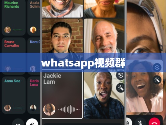 whatsapp视频群