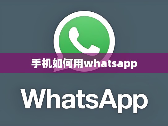 手机如何用whatsapp