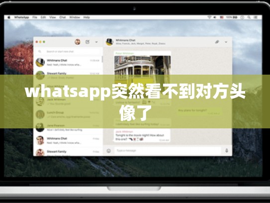 whatsapp突然看不到对方头像了