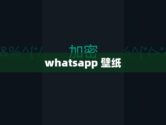 whatsapp 壁纸