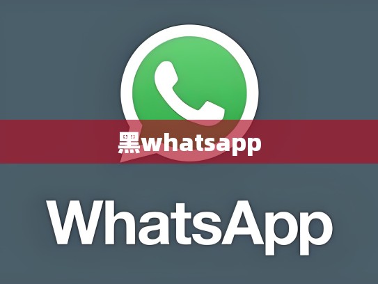 黑whatsapp