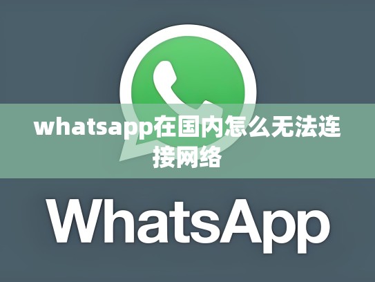 whatsapp在国内怎么无法连接网络