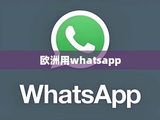 欧洲用whatsapp