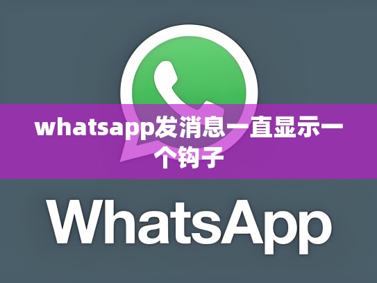 whatsapp发消息一直显示一个钩子