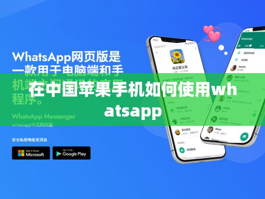 在中国苹果手机如何使用whatsapp