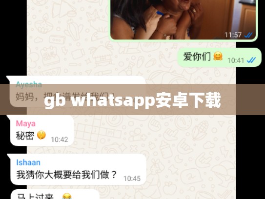 gb whatsapp安卓下载