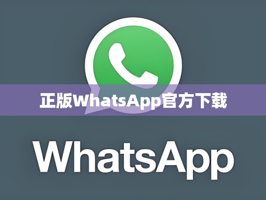 正版WhatsApp官方下载