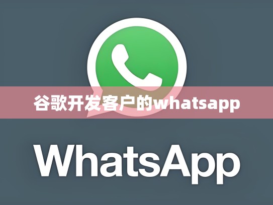谷歌开发客户的whatsapp