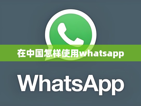 在中国怎样使用whatsapp