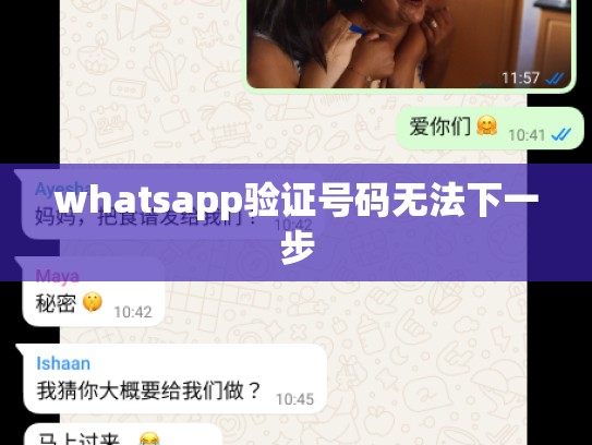 whatsapp验证号码无法下一步